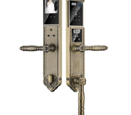 Khóa cửa đại sảnh Hyundai HY-SLC8818 Bronze Face ID