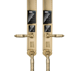 Khóa cửa đại sảnh Hyundai HY-SLC8820 Gold App wifi mạ Vàng 24K