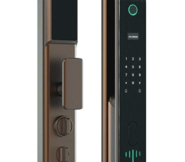 KHÓA CỬA ĐIỆN TỬ HYUNDAI HY-SLA808 AMBER GOLD