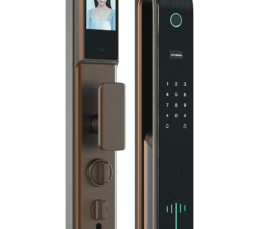 KHÓA CỬA ĐIỆN TỬ HYUNDAI HY-SLA808F AMBER GOLD